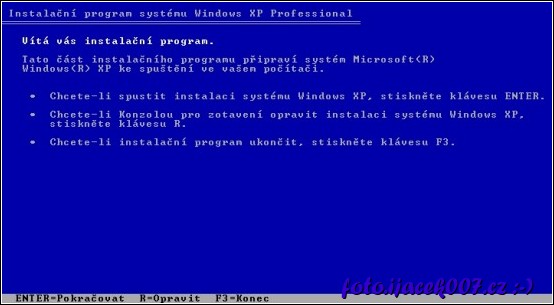 instalační program systému Windows 