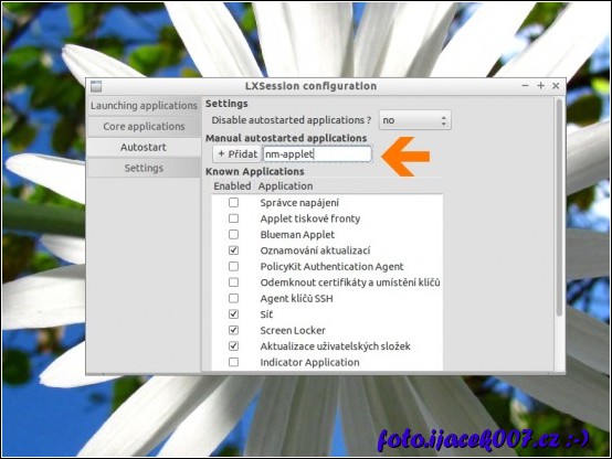 konfigurace a manuální přidání nm-aplet do Lubuntu  