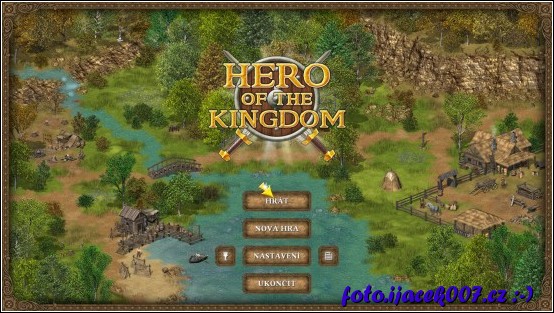 úvodní obrazovka z hry  