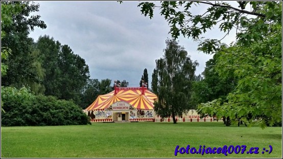Stan cirkusu v Krnově 